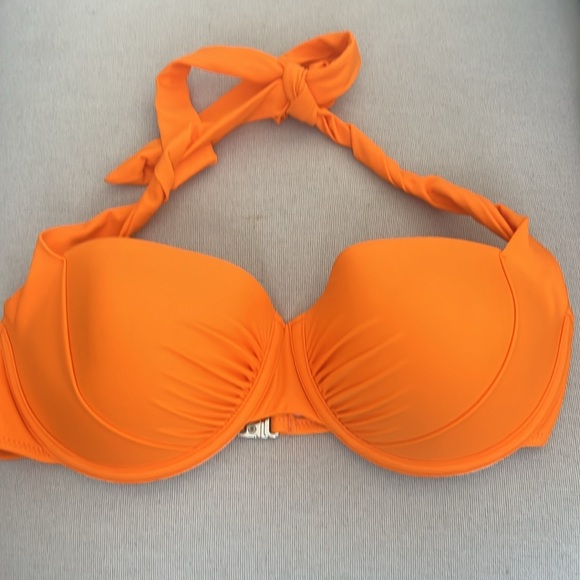 CUPSHE Halter Push Up Bikini Top with Underwire, Size M New w/o Tag - Picture 6 of 9